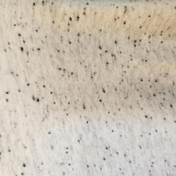 Be Boundless XXL/2XG Women's Casual Top Speckled White with Drawstring Detail - Picture 5 of 7